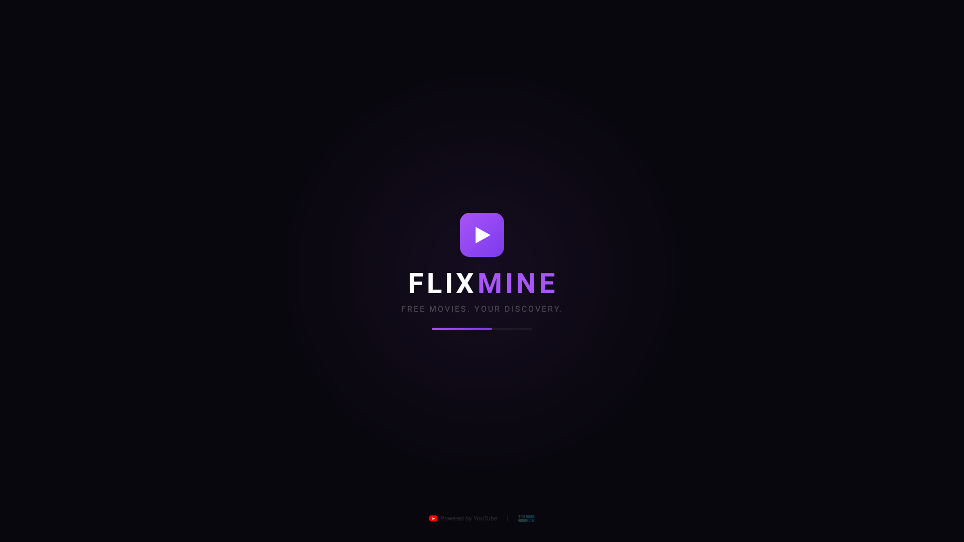 FlixMine splash screen